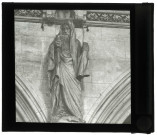 Église Sainte-Croix de Bernay (Eure), statue de Saint-Jean.