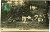 Divers. La Normandie illustrée. - Le repas des Moissonneurs.