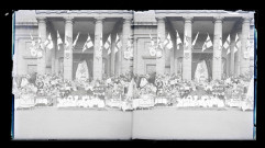 Procession de la Vierge au Monument de Jeanne d'Arc et à la basilique Notre-Dame de Bonsecours (Seine-Maritime).