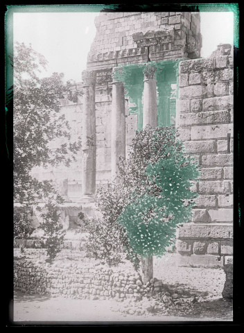 Ruines du sanctuaire de Baalbeck (Liban).