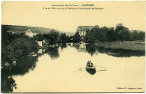 Garennes-sur-Eure. Environs de Bueil (Eure). - Garennes - Vue de l'Eure et de la Fabrique d'Instruments de Musique.