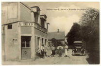 Caillouet-Orgeville. Entée du Pays.