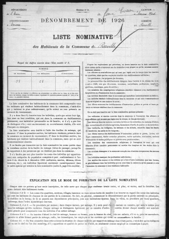 PARVILLE 1926