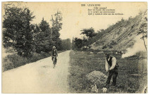 Louviers-Ville. Sur la route de Louviers.