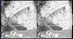 Ruines et vestiges de l'abbaye de Jumièges (Seine-Maritime).