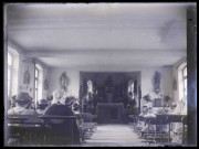 Office religieux dans la chapelle de l'Œuvre à Orgeville (Eure).