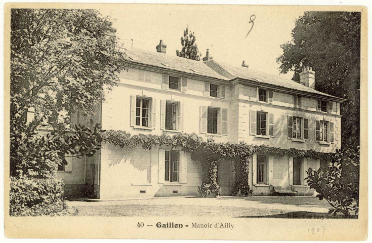 Ailly. Manoir d'Ailly.