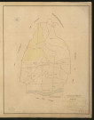 Alizay. Tableau d'assemblage _ du Plan Parcellaire de la Commune d'Alizay. _ Canton de Pont-de-l'Arche - Louviers - Eure. _ Terminé sur le terrain le 30 décembre 1834 sous l'administration de M. A. Passy, Préfet _ M. Réquier, maire _ en sous la Direction de M. Marel, Directeur des Contributions directes. _ M. Le Fébure, Géomètre Chef. _ Par M. Drouet, Géomètre de 1re classe.