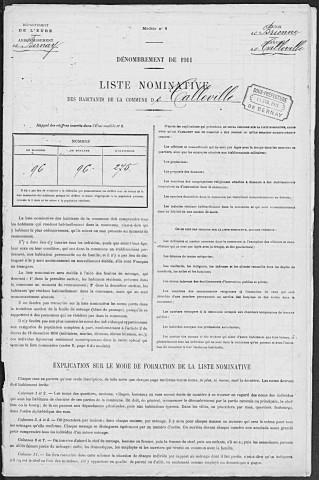 CALLEVILLE 1911