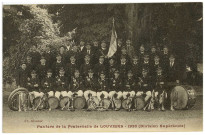 Louviers-Ville. Fanfare de la Fraternelle de Louviers - 1926 (Division Supérieure).