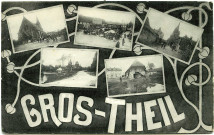Gros-Theil (Le). Carte souvenir.