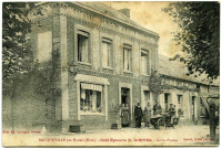 Bacqueville. Bacqueville par Ecouis (Eure). - Café Epicerie P. Gorvel. - Cartes postales.