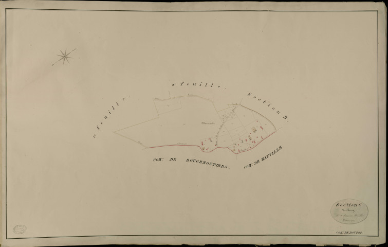 Routot. Section C _ du Bourg _ 3e et dernière Feuille