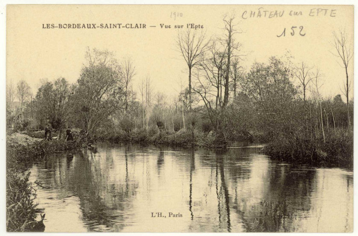 Château-sur-Epte. Vue sur l'Epte.
