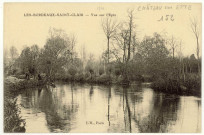 Château-sur-Epte. Vue sur l'Epte.
