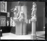 Salle du musée de l'abbaye de Jumièges (Seine-Maritime).