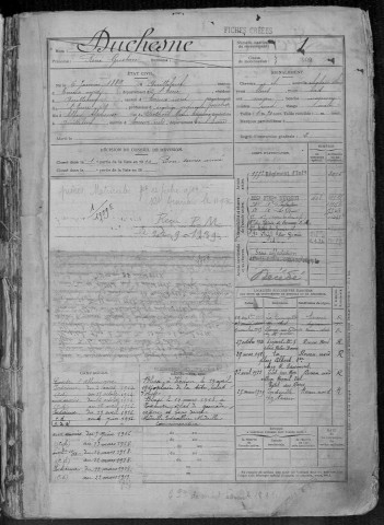 Evreux. Registre - Tome 1 (1909)