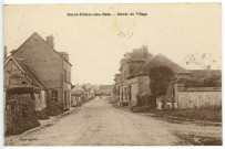 Saint-Didier-des-Bois. Entrée du Village.