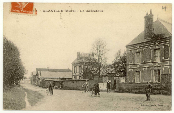 Claville. Le Carrefour.
