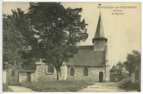 Saint-Pierre-du-Vauvray. L'Eglise.