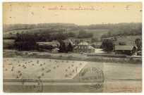 Boisset-les-Prévanches. Vue générale de la Gare.