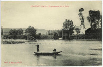 Saint-Pierre-la-Garenne. Le Goulet En promenade sur la Seine.