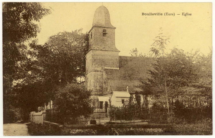 Boulleville. Eglise.