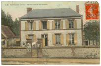 Guéroulde (La). Mairie et Ecole des Garçons.