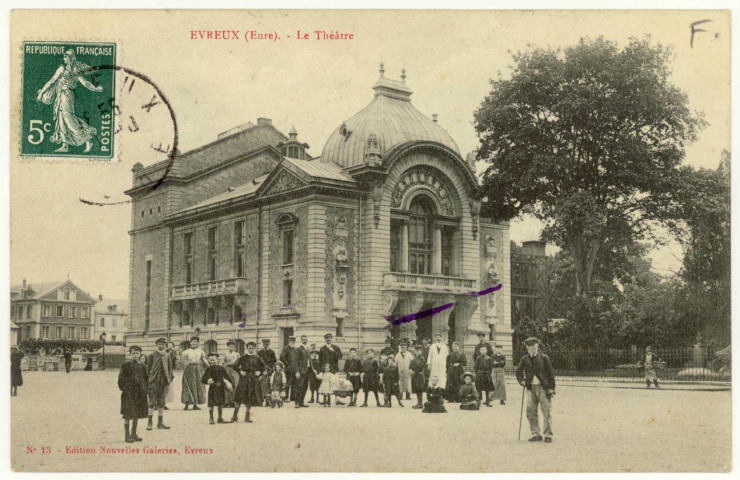 Evreux-Ville. Le Théâtre.