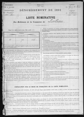 LORLEAU 1891