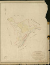 Bonneville-sur-Iton (La). Tableau d'assemblage _ du Plan Parcellaire de la Commune de Bonneville _ Canton de Conches - Evreux - Eure. _ Terminé sur le Terrain le 20 Septembre 1854 , sous l'administration de M. Le Marquis de Ste Croix, Préfet _ M. Nobles, Maire _ sous la Direction de M. Masson, Directeur des Contributions directes _ M. Le Fébure, Géomètre en Chef. _ Par M. Lefebure Désiré, Géomètre de 1re classe.
