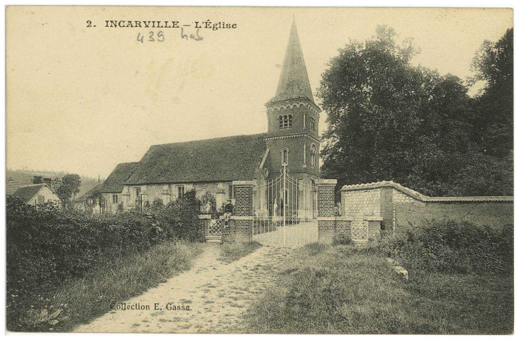 Incarville. L'Eglise.