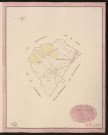 Richeville. Tableau d'assemblage du Plan Parcellaire de la Commune de Richeville-Flumesnil. _ Canton d'Etrépagny - Andelys - Eure. _ Terminé sur le terrain le 8 octobre 1849, sous l'administration de M. Vallon, Préfet - M. d'Hostel, Maire et sous la direction de M. Chauveau, Directeur des Contributions directes. _ M. Le Fébure, Géomètre en Chef. _ Par M. Lefebvre, Géomètre de 1re classe