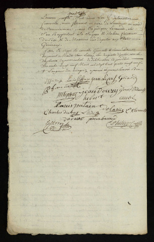 Ville de Quillebeuf _ Cahier manuscrit.