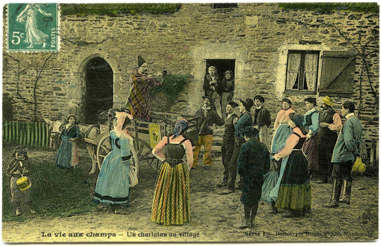 Divers. La vie aux champs. - Un charlatan au village.