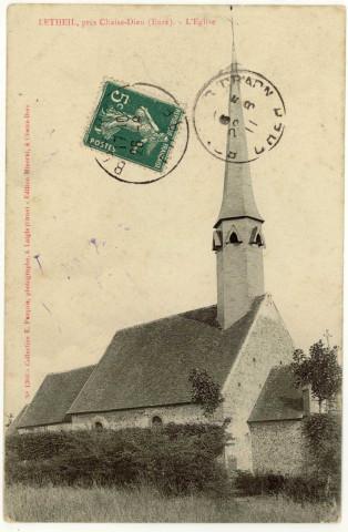 Chaise-Dieu-du-Theil. L'Eglise.