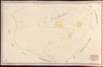 Cahaignes. Section B _ de Réquiécourt _ 2e et dernière Feuille