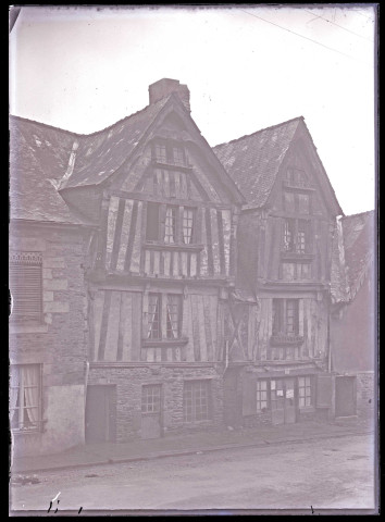 Maisons à pans de bois de Fougères (Ille-et-Vilaine).