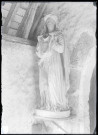 Statue de Sainte-Véronique de l'église de La Trinité-de-Réville (Eure).