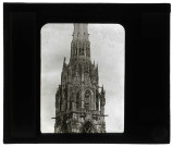 Cathédrale Notre-Dame de Chartres (Eure-et-Loir), partie supérieure, clocher nord.