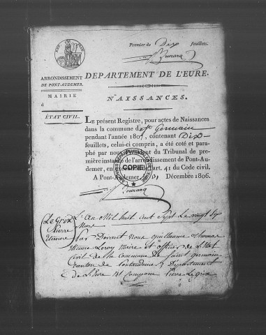 NMD (1807-1822)