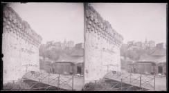 Remparts de Fougères (Ille-et-Vilaine).