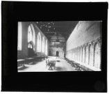 Abbaye de Saint-Wandrille à Saint-Wandrille-Rançon (Seine-Maritime), réfectoire.