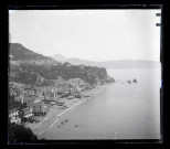 Vue générale d'une ville de bord de mer en Italie.