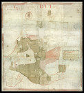 Guichainville - "Plan géographique de la terre et seigneurie de La Haye-Berou et de La Gastine". *