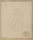 Bois-Penthou (Le). Tableau d'assemblage _ du Plan Parcellaire de la Commune de Bois-Penthou _ Canton de Rugles - Evreux - Eure. _ Terminé sur le Terrain le 20 Juillet 1834, sous l'administration de M. A Passy, Préfet _ M. Danois, Maire _ et sous la Direction de M. Marel, Directeur des Contributions directes _ M. Lefébure, Géomètre en Chef. _ Par M. Renault, Géomètre de 1re classe.