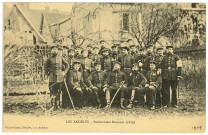 Andelys (Les). Pontonniers Bavarois (1870).