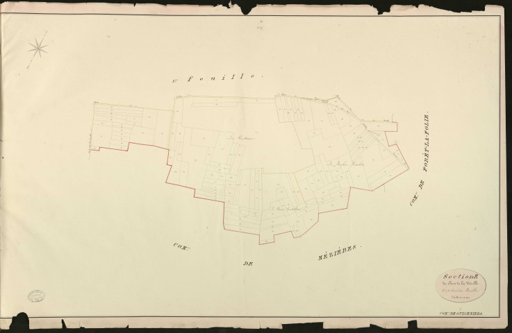 Guiseniers. Section E _ du Bois de la Viéville _ 2e et dernière Feuille