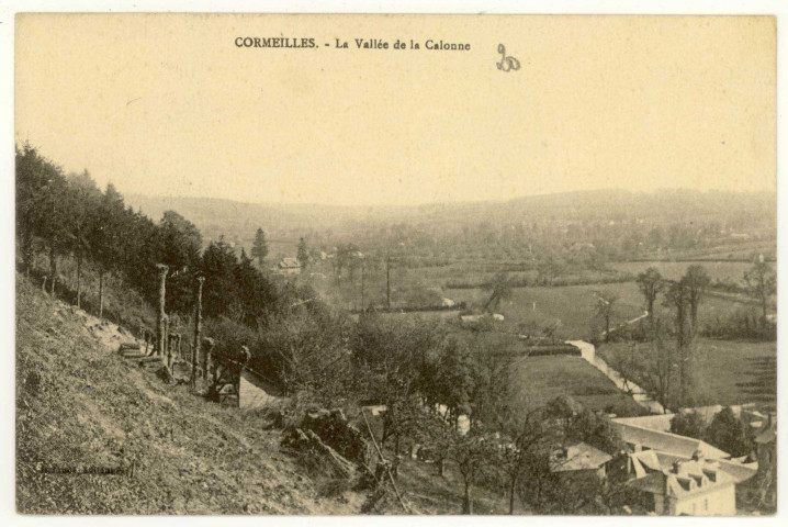 Cormeilles. La Vallée de la Calonne.