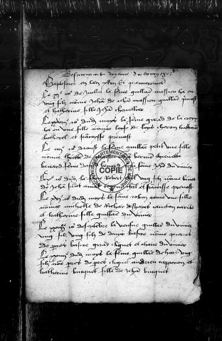 BMS (1547-1736)